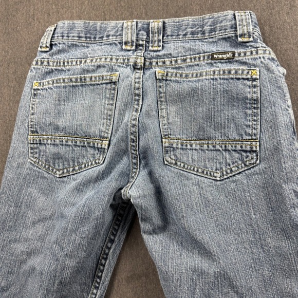 Wrangler Other - Wrangler‎ Boys Blue Regular Fit Straight Leg Jeans Size 16 Regular 5SCBWDT